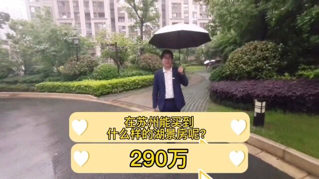 290万在苏州能买到什么样的湖景房?