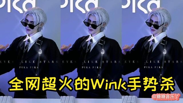 盘点全网超火的Wink手势杀前6位!有你认识的吗?你最喜欢哪一位