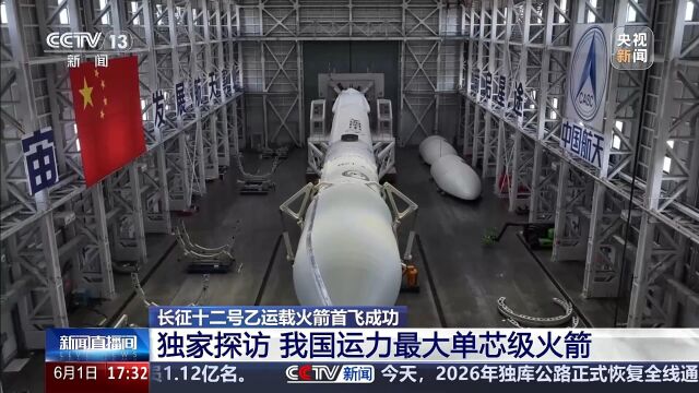 视频丨自带“双大脑” 揭秘长征十二号乙的独特设计