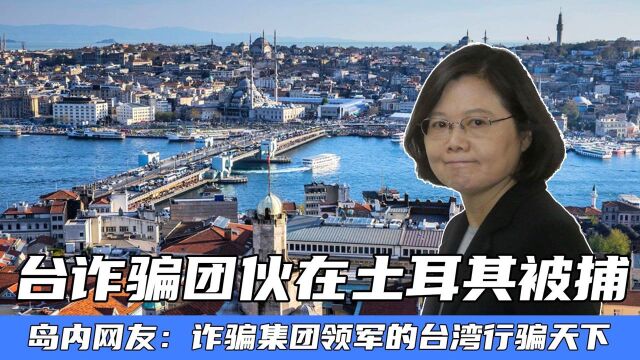 台诈骗团伙在土耳其被捕,岛内网友:诈骗集团领军的台湾行骗天下