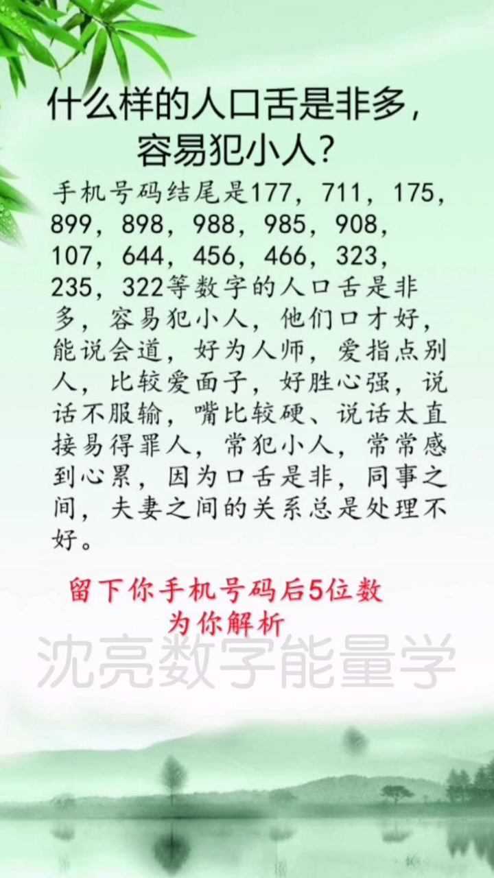 沈亮数字能量学