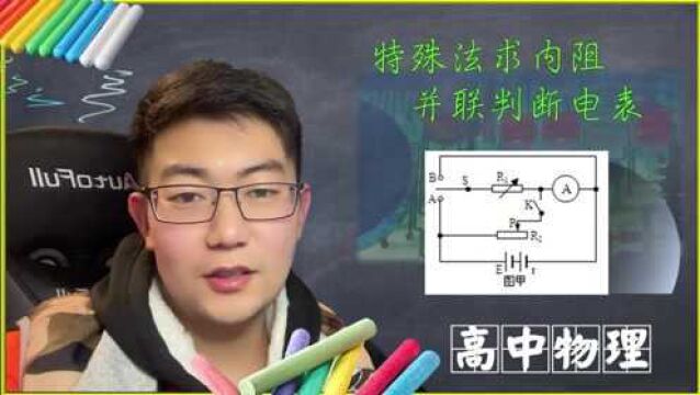 又是特殊法测电动势和内阻,还要判断电表内阻,还要用一次函数