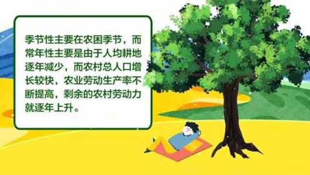 【三农词条】农村剩余劳动力,该如何就业?