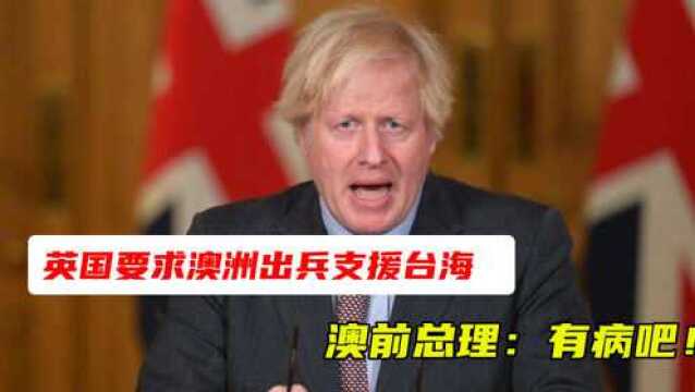 英称大陆将“攻台”,要求澳洲出兵支援,澳前总理:有病吧!