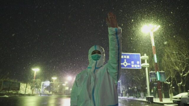 河北宽城:风雪中的守护