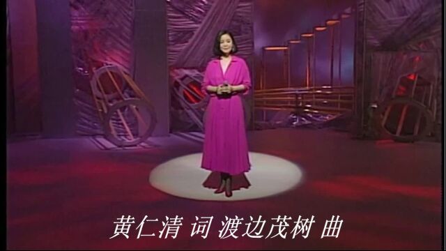 邓丽君高音质歌曲欣赏:《无语问苍天》