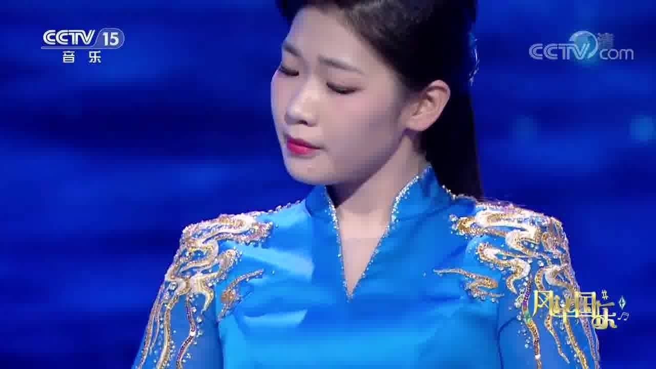 古筝演奏家丁雪纯演奏《海之波澜,太好听了