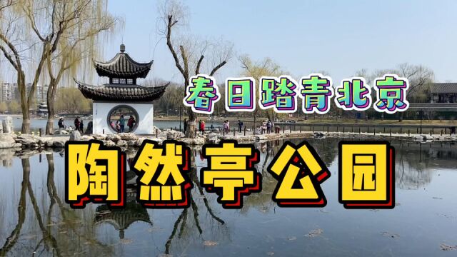 北京陶然亭就能看遍全国?沧浪亭醉翁亭都在这!春天桃花盛开更是美