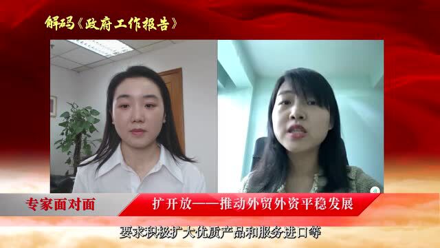 记者专家面对面:如何扩大高水平对外开放