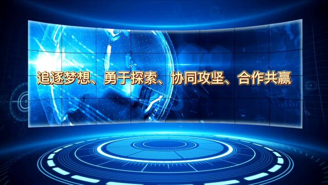 追逐梦想、勇于探索、协同攻坚、合作共赢