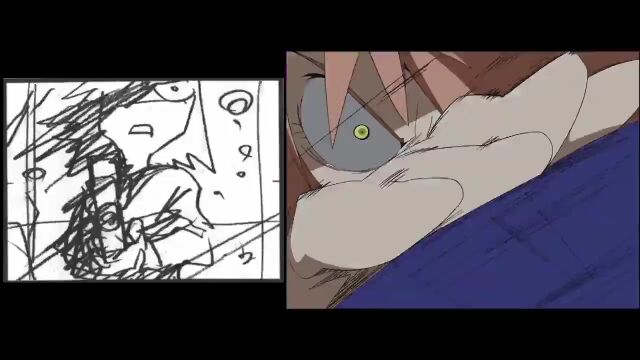 遇见动画|今石洋之手稿!《FLCL》超燃动作分镜欣赏