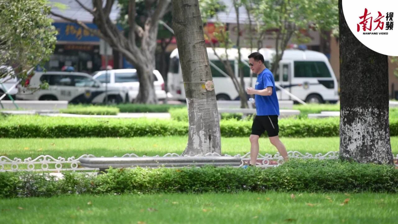 最高气温39 ℃!大暑酷热难挡市民运动热情