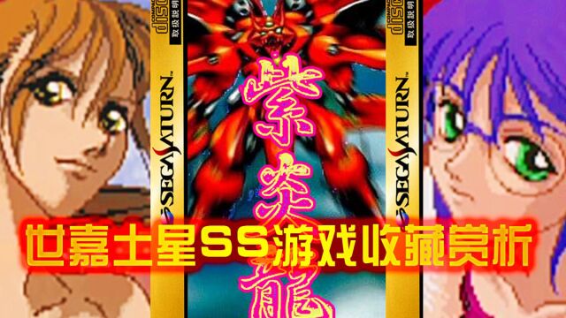 【世嘉土星SS正版游戏收藏赏析&试玩25】《紫炎龙》——彩京公司做完飞机游戏再做麻雀游戏不奇怪,但做麻雀游戏的公司也能做飞机游戏,还做到了一...