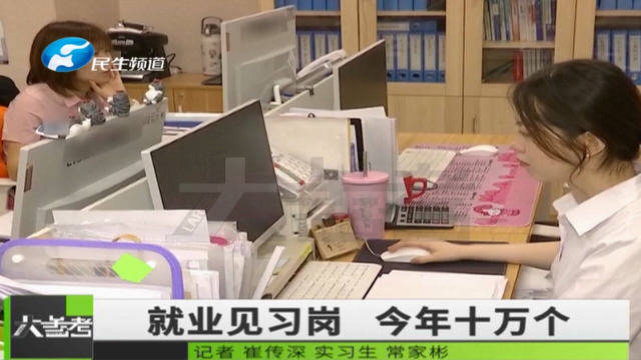 河南郑州:河南启动就业见习岗位募集计划 ,10万个岗位等你来!