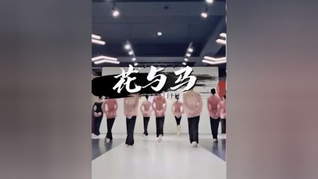 《花与马》集体版#古典舞 #花与马舞蹈 #舞台无处不在