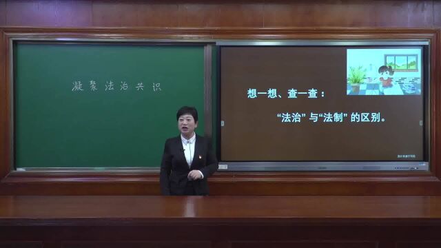 九年级道德与法治上册 第二单元第四课第二框 凝聚法治共识