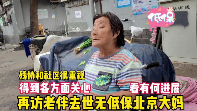 再访丈夫去世无低保北京大妈,视频播出得到反馈,看情况如何