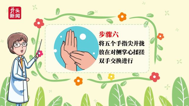 防疫科普丨“七步洗手法”正确步骤来啦