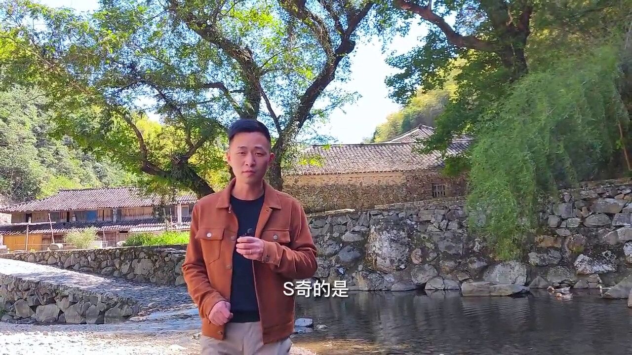 藏于深山环抱里的古村落,这里四季无蚊,山清水秀,就像陶渊明的诗一样.台州旅游自驾游一日游周边游必去打卡点