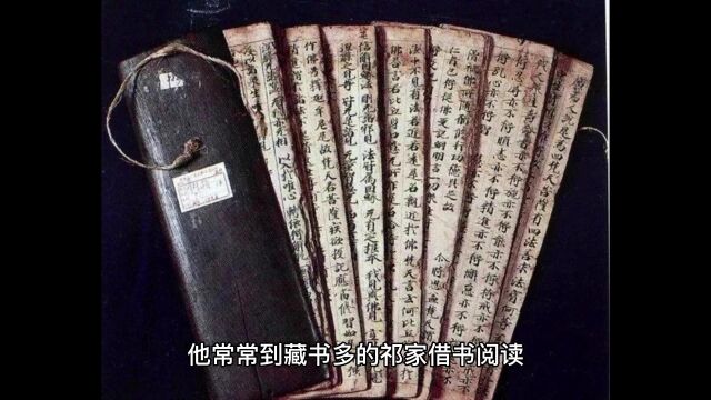 励志故事!“毛奇龄从小立志”