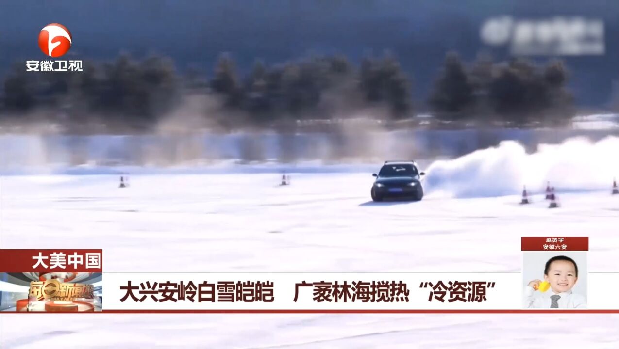 美!大兴安岭白雪皑皑,广袤林海搅热“冷资源”