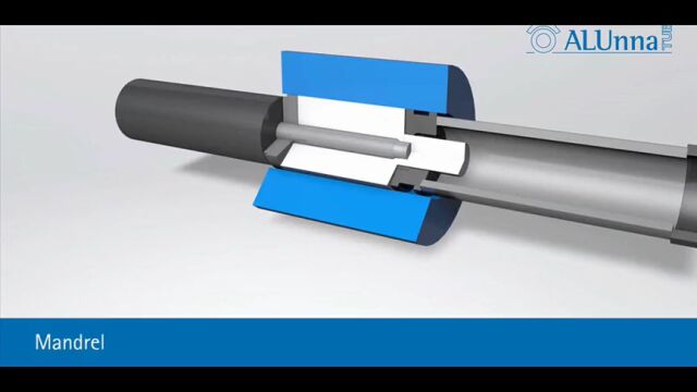 【见多识广】3D动画:铝型材的挤出工艺及模具结构展示