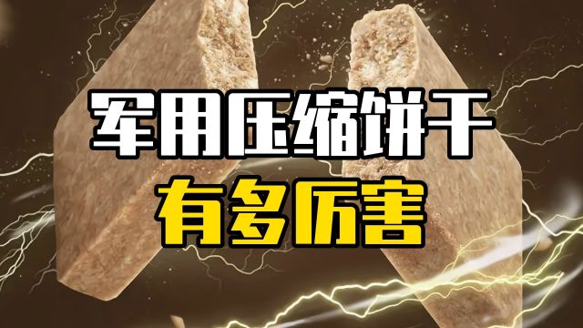 军用压缩饼干究竟有多厉害?