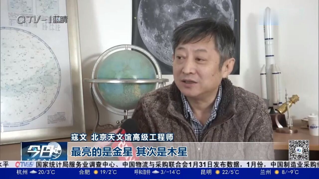 观星爱好者别错过!正月十五前可肉眼观赏“五星并见”天象