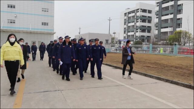 怀化消防开展大跨度大空间厂房实战演练