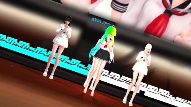 MMD弱音TAD不一样的头发