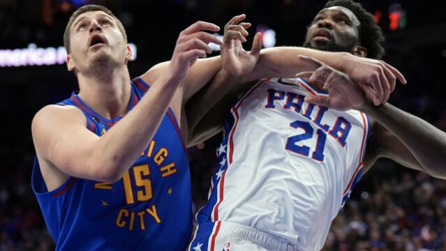 NBA官宣MVP榜：约基奇第十周霸榜 恩比德重回第二 哈登第九