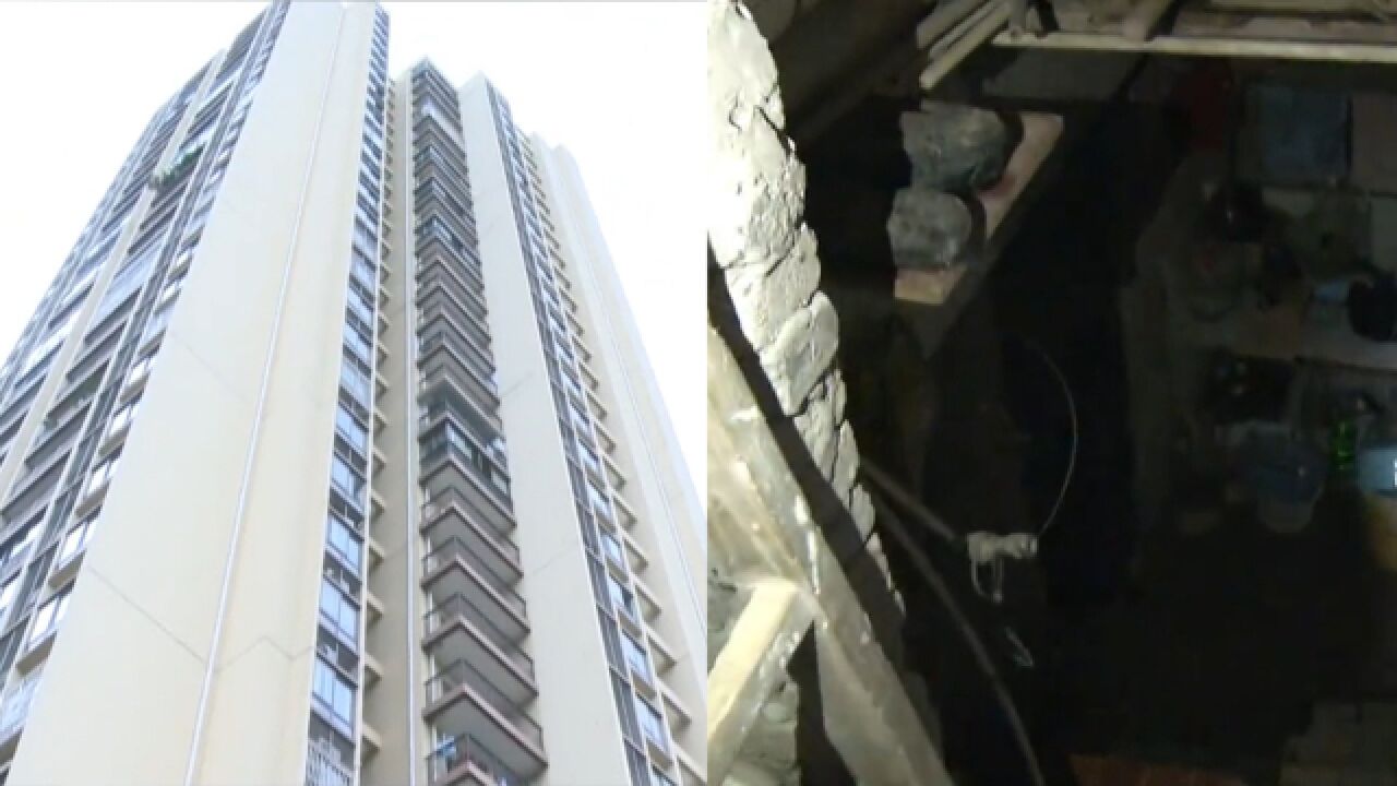 33层楼被底楼住户挖出四室一厅,200余户居民生活八年,街道规建办回应