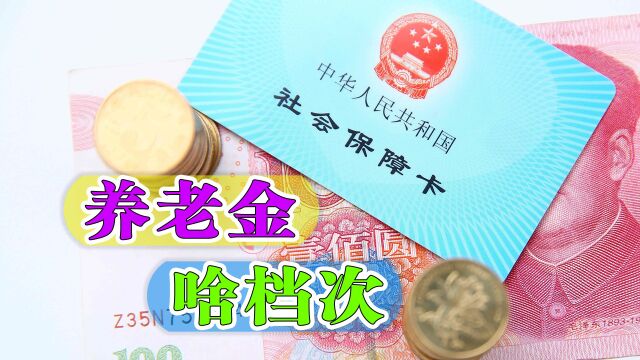 网传养老金收入档次表,你的退休金水平,属于哪个档次?