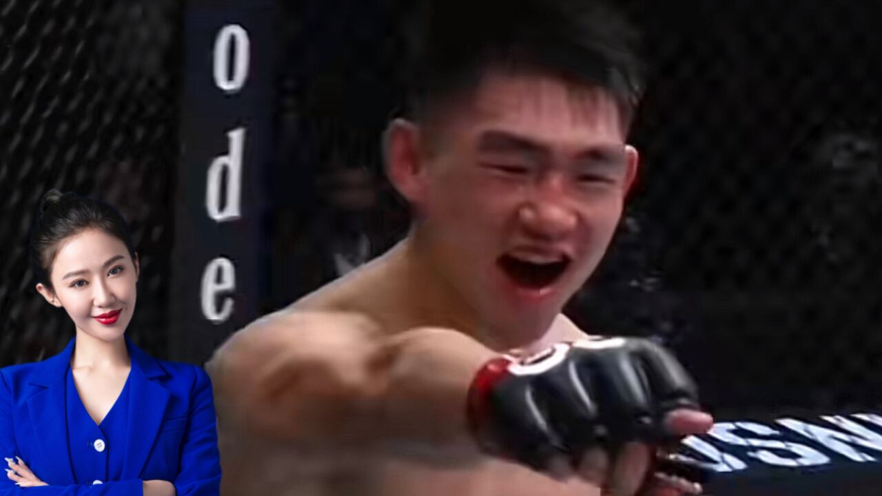 UFC格斗之夜:宋亚东TKO对手 拿下头条主赛胜利