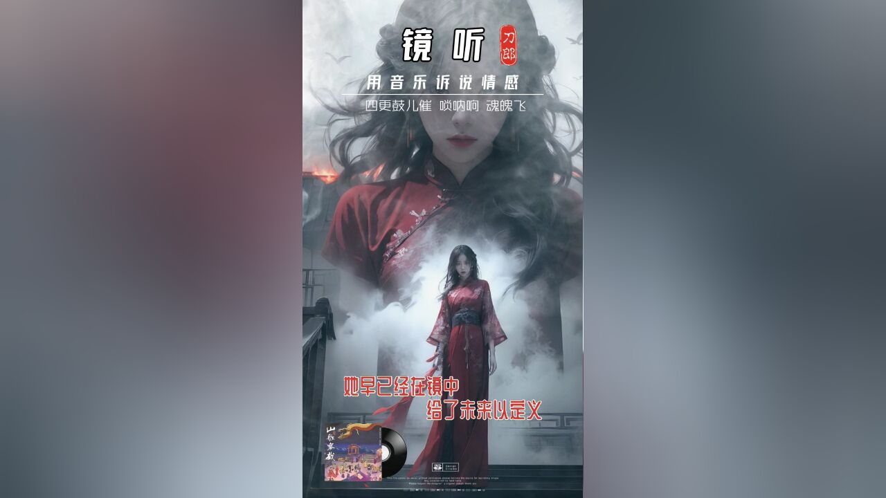 四更鼓儿催,唢呐起魂魄飞,不忍卒听是《镜听》