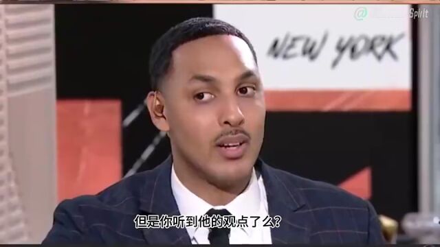 激情争辩!奥胖舌战莱恩霍林斯:LBJ再赢一次就想上湖人总统山?