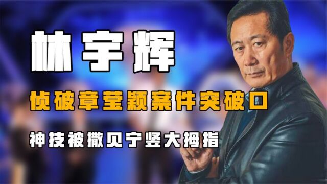 “最强侦探”林宇辉:侦破章莹颖案突破口,神技被撒贝宁竖大拇指