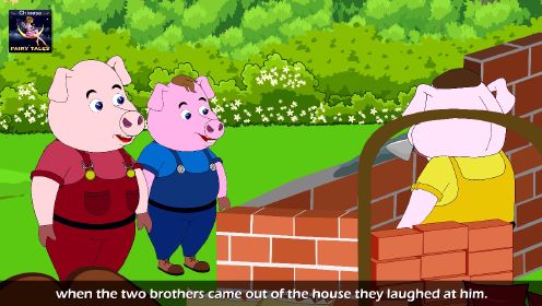 经典童话故事 第125集-三只小猪  Three Little Pigs