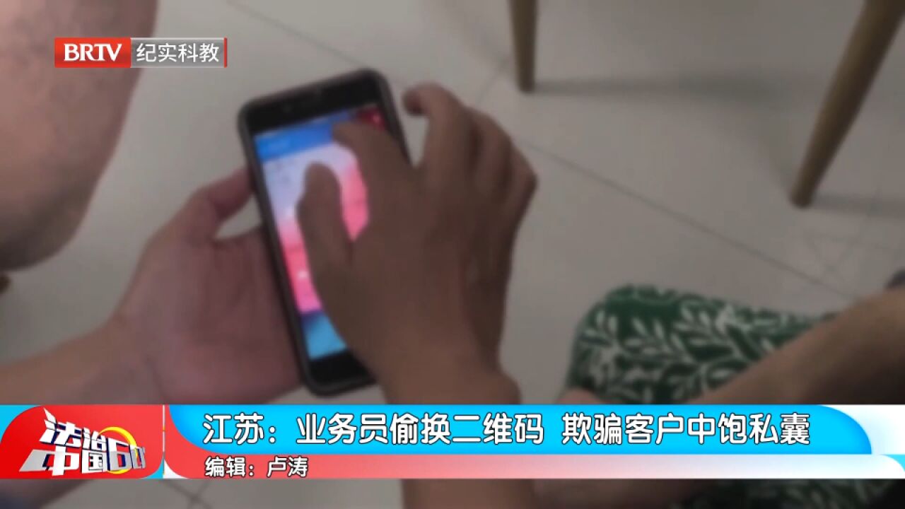 业务员偷换二维码,欺骗客户中饱私囊,男子被判刑