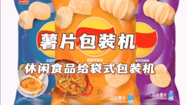 薯片包装机 膨化食品给袋式包装机 义龙充氮气包装机