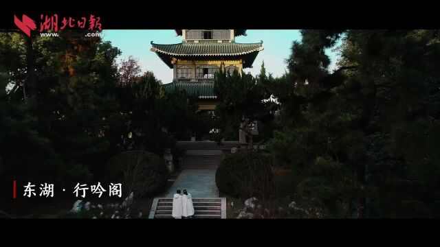 从空中看武汉东湖,一种你未曾见过的冬日美景!