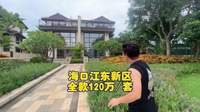 海南别墅为什么这么便宜?100万以内带泳池,200万以内看湖景,300万看海景!#海南别墅 #海口别墅#江东新区