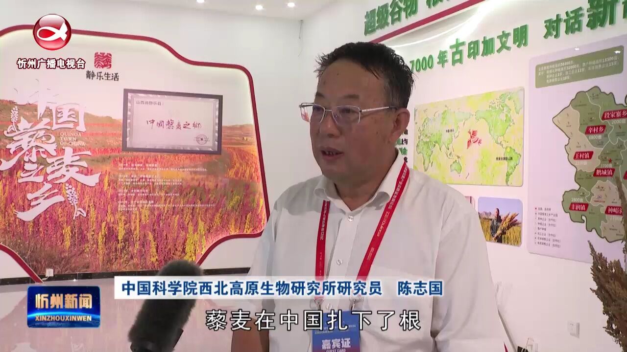 共谋藜麦产业高质量发展 国内外专家学者齐聚静乐把脉问诊