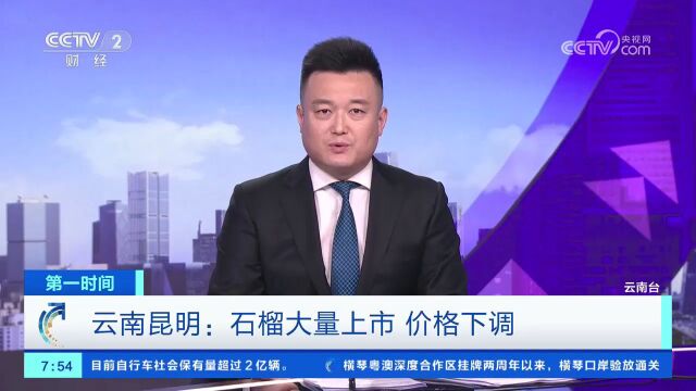 软籽石榴丰收上市 金秋“吉祥果”广受市场欢迎