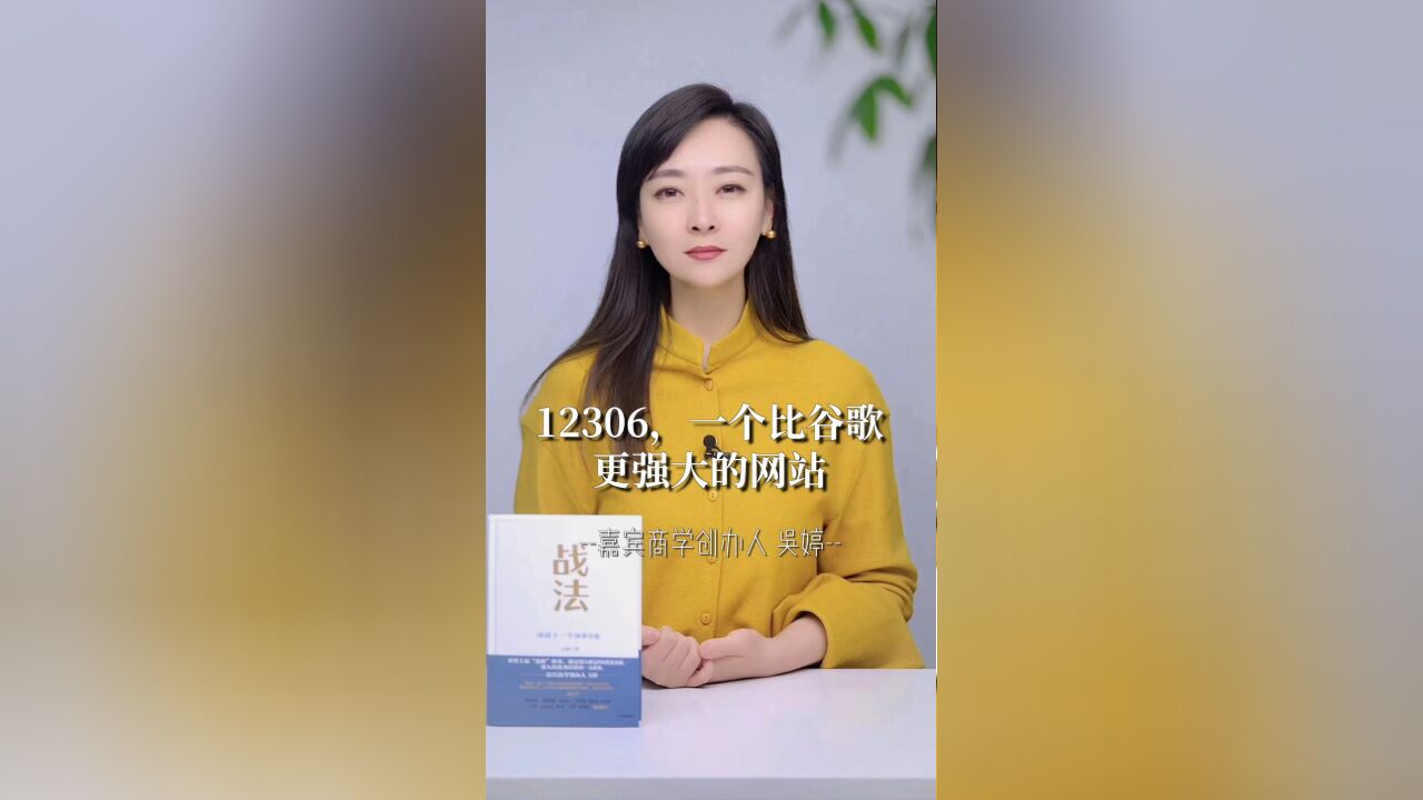 嘉宾商学吴婷:12306,一个比谷歌更强大的网站