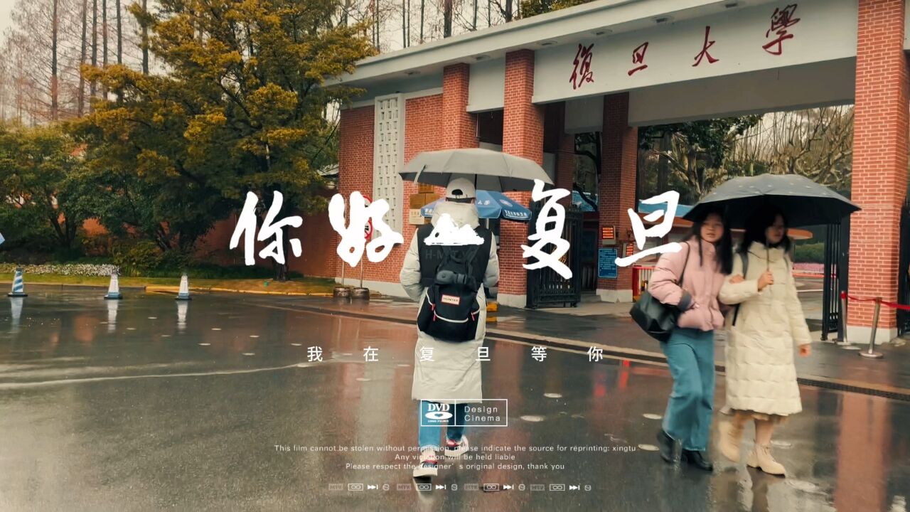 上海复旦大学烟雨之旅