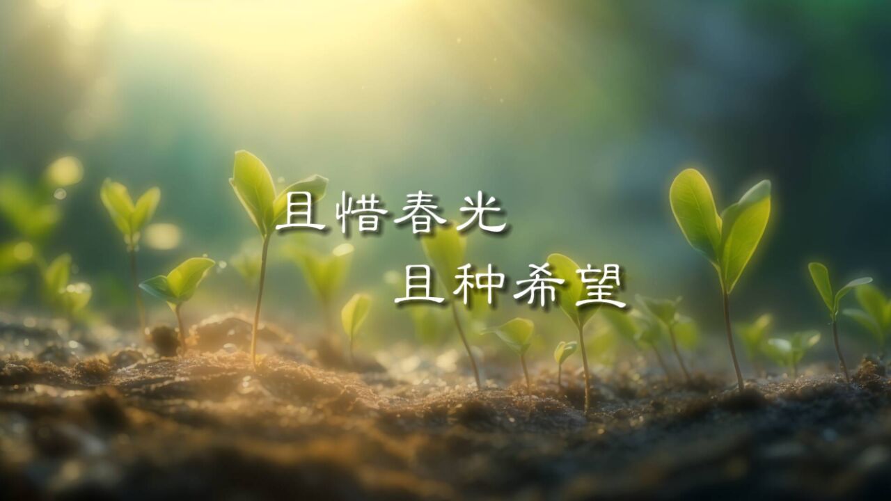 AI诗词|谷雨:且惜春光 且种希望