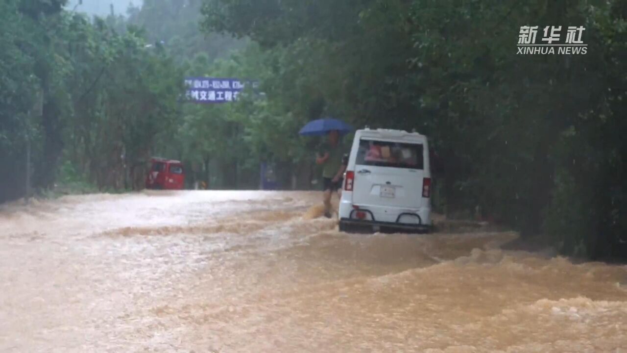 记者直击:安徽歙县再遭强降雨