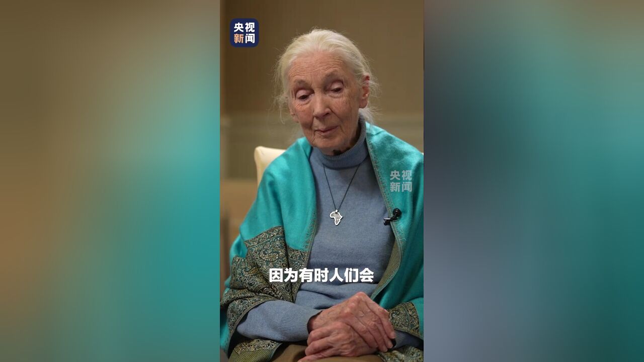 近期野生动物进村入户高发,如何应对?著名动物学家古道尔JaneGoodall,:动物也有思想和感觉