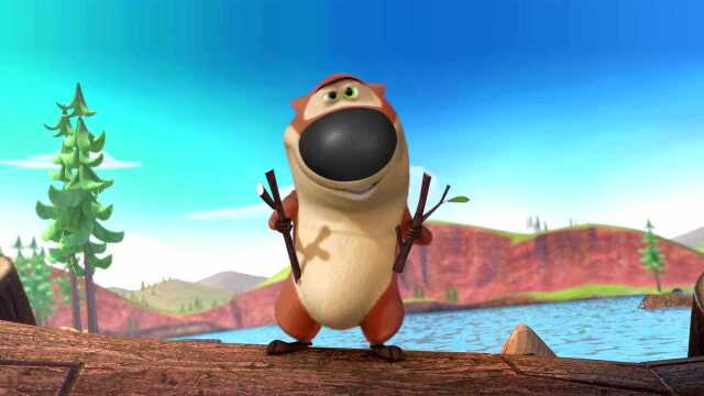 Bizzy Beaver Builds a Dam | Music Video | Puppy Dog Pals | Disney Junior